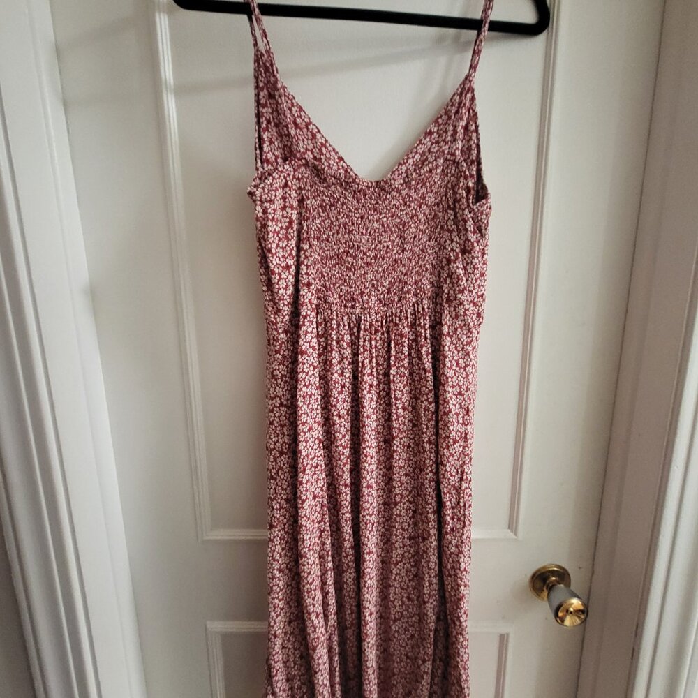 Abercrombie & Fitch Pink Floral Maxi Dress - Picture 6 of 10